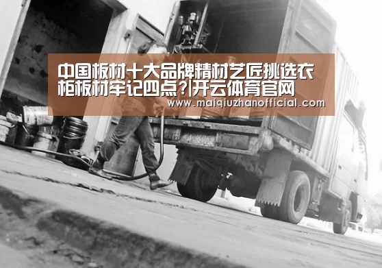 中国板材十大品牌精材艺匠挑选衣柜板材牢记四点?|开云体育官网(图2) 开云入口